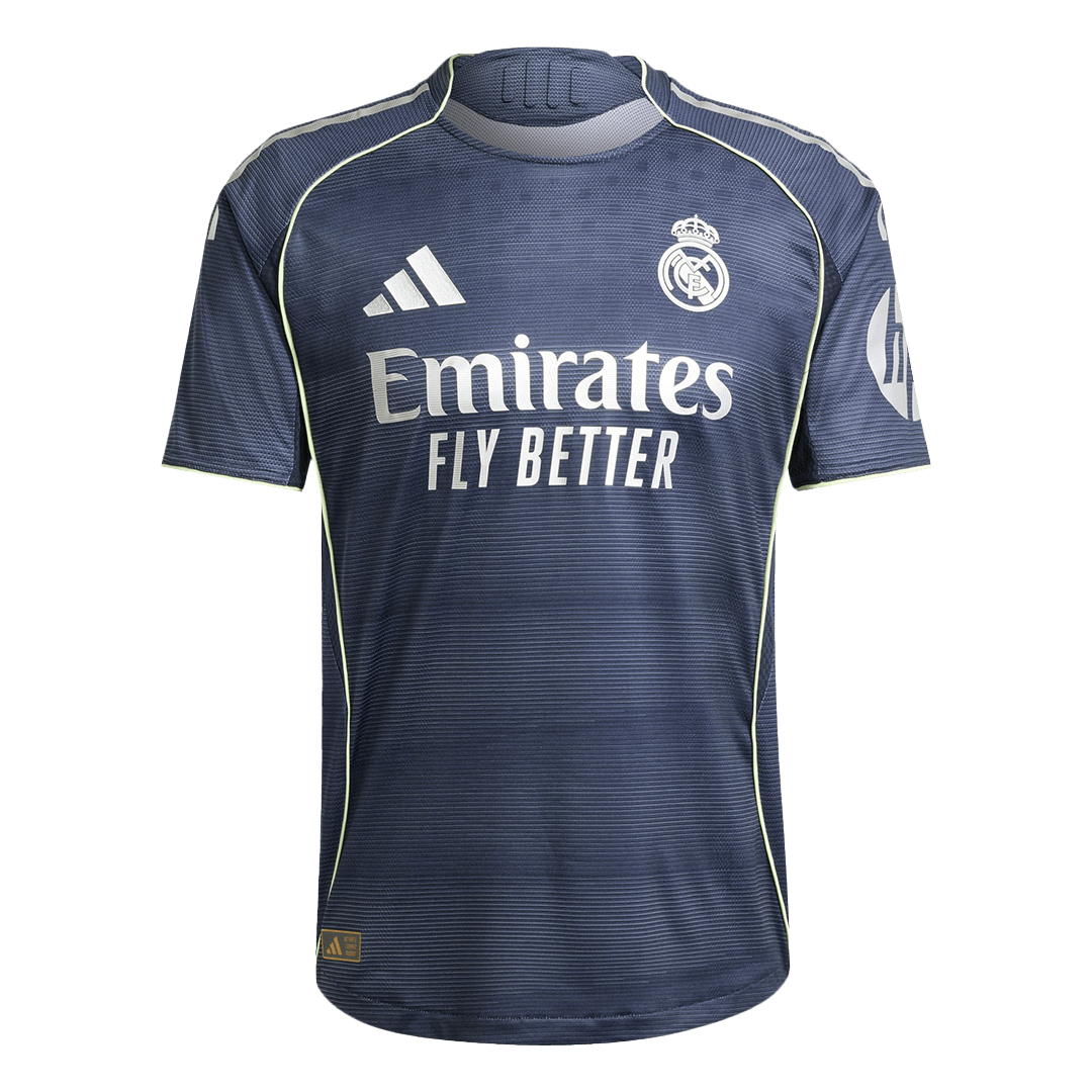 Camiseta Real Madrid 2025/26 Segunda Equipación-Versión Jugador-Camisetas Pasion Shop