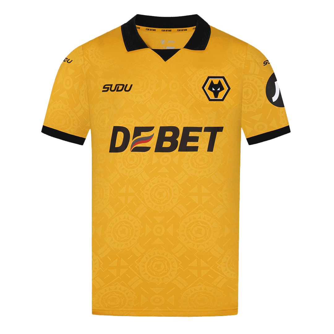 Camiseta Wolverhampton Wanderers 2025/26 Primera Equipación-Versión Hincha